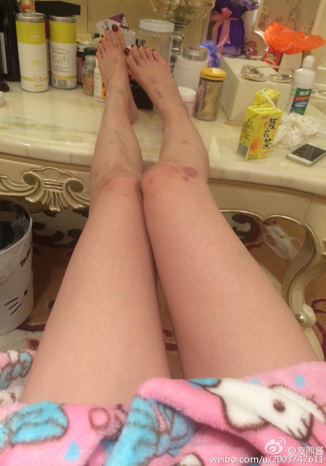 G罩美胸 火爆的辣子 友熙酱 微博自拍破解私密图片 3